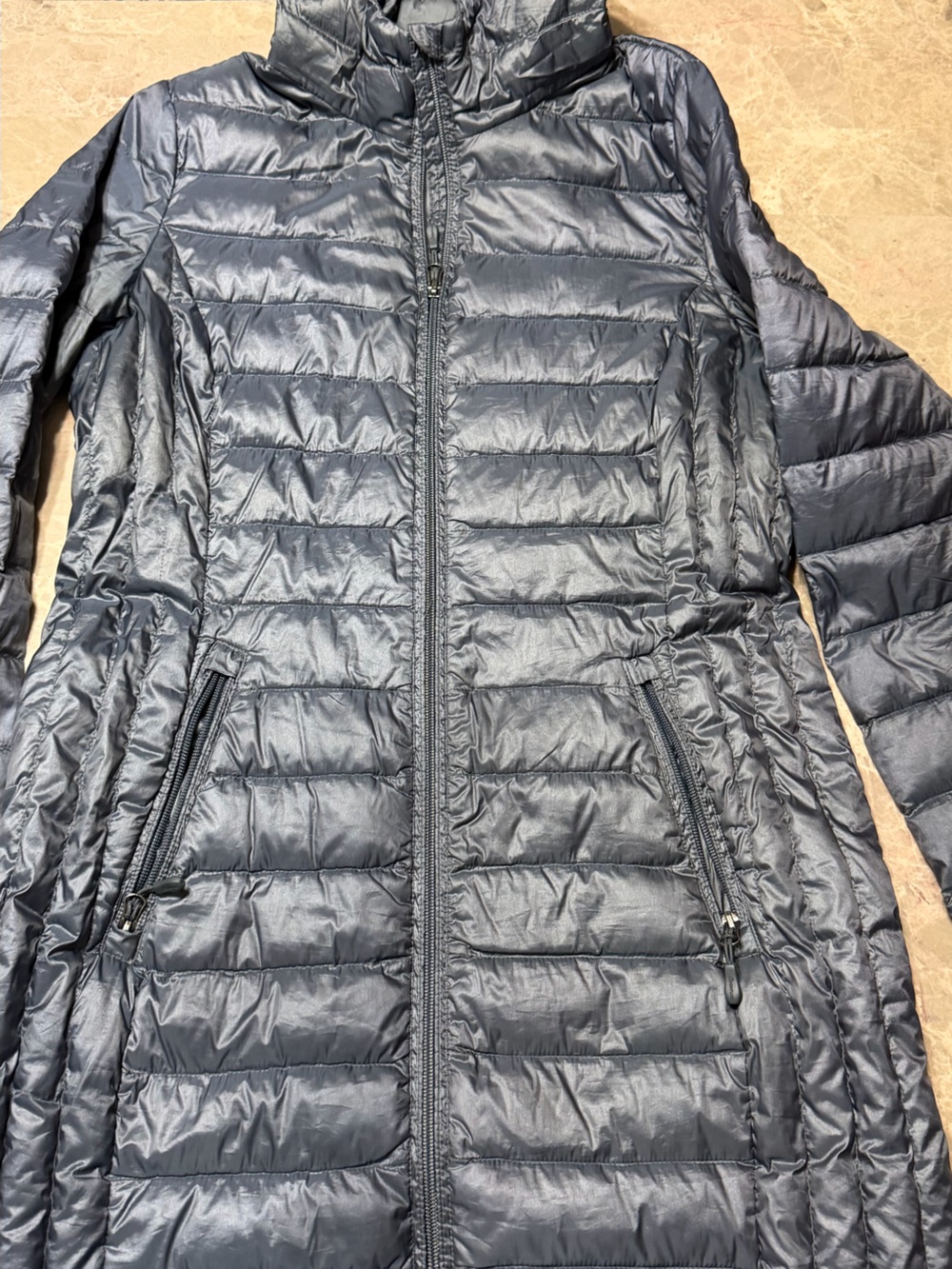 Long puffy jacket #204